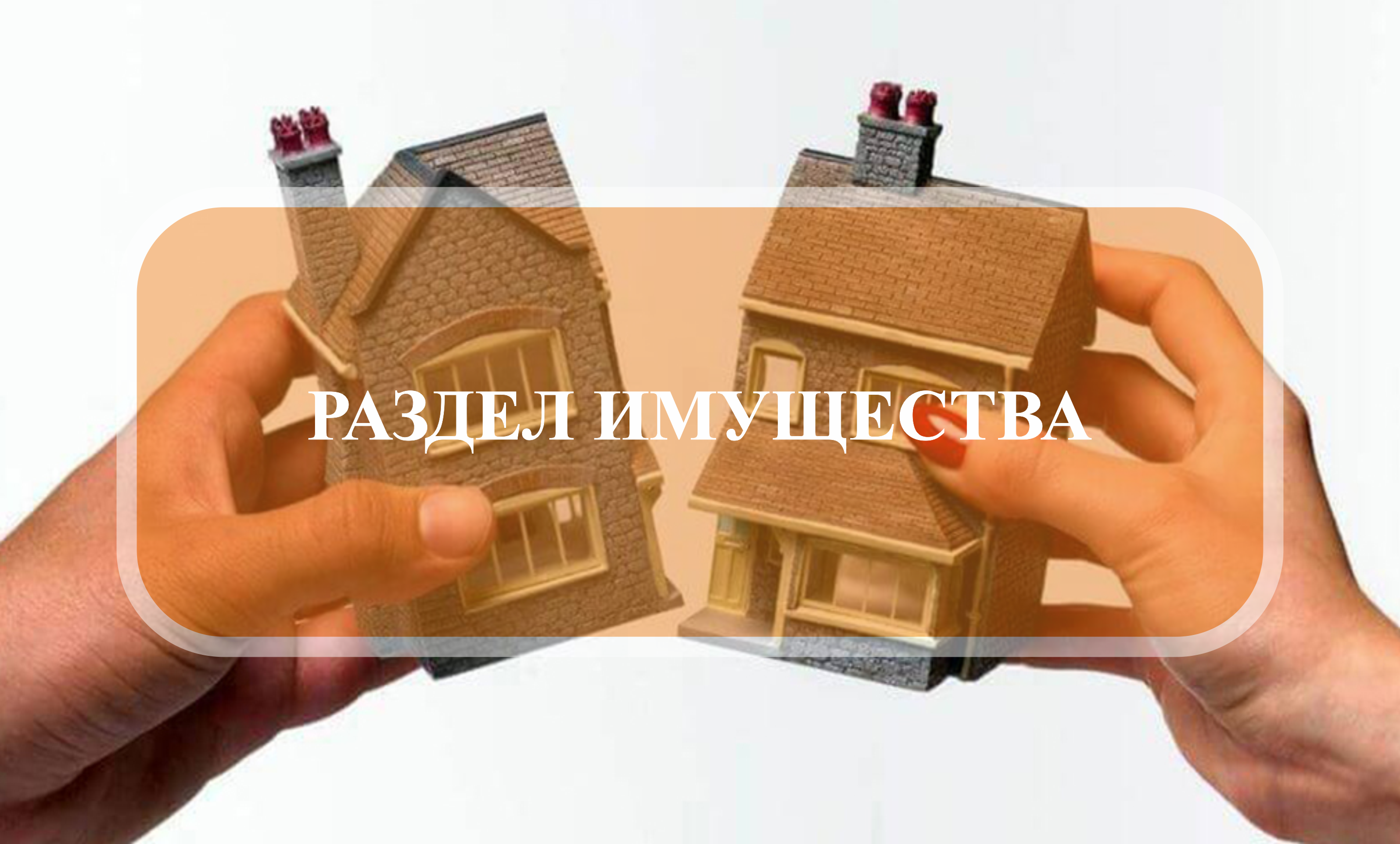 РАЗДЕЛ ИМУЩЕСТВА